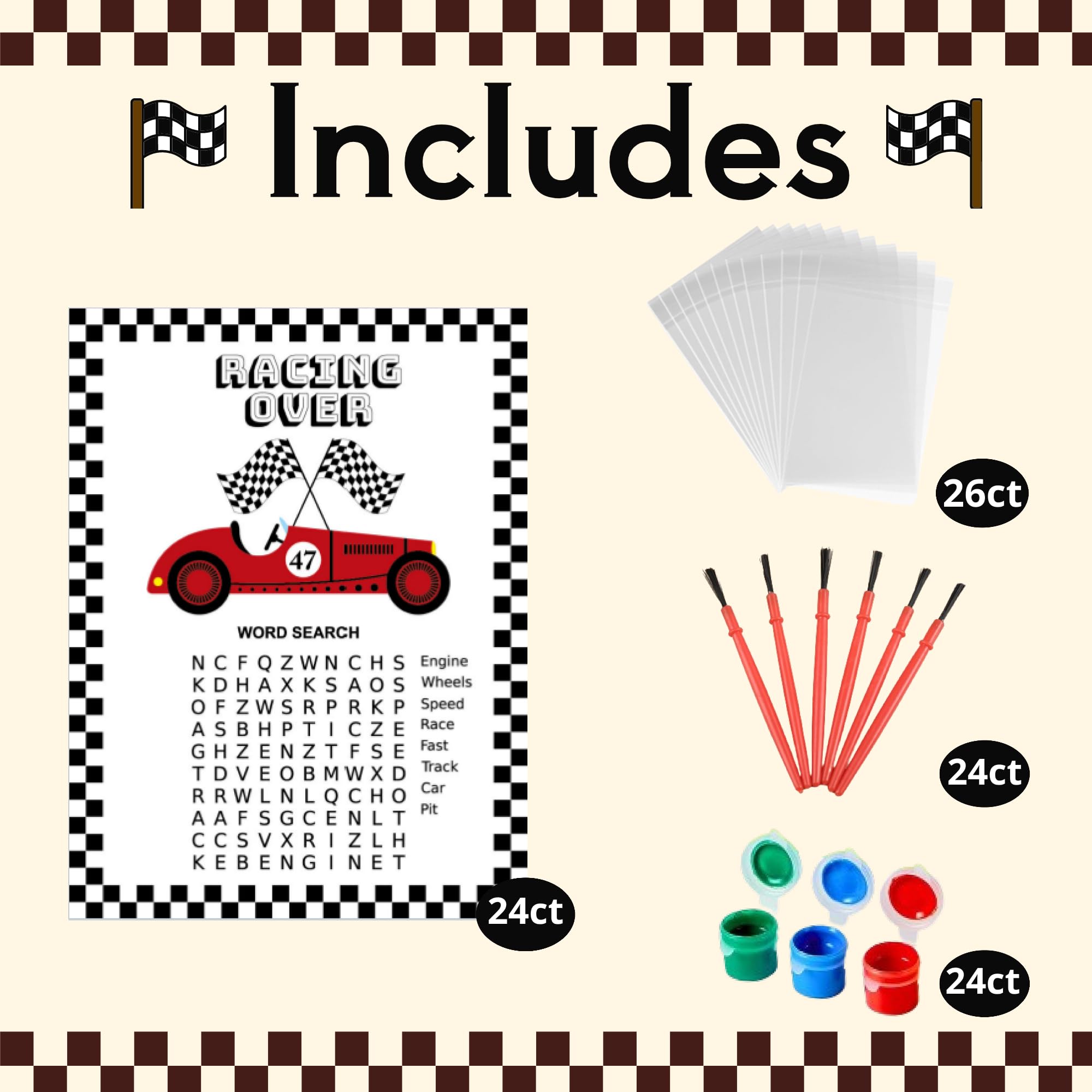 Geecozylife race car craft kit supports hand-eye coordination through activities