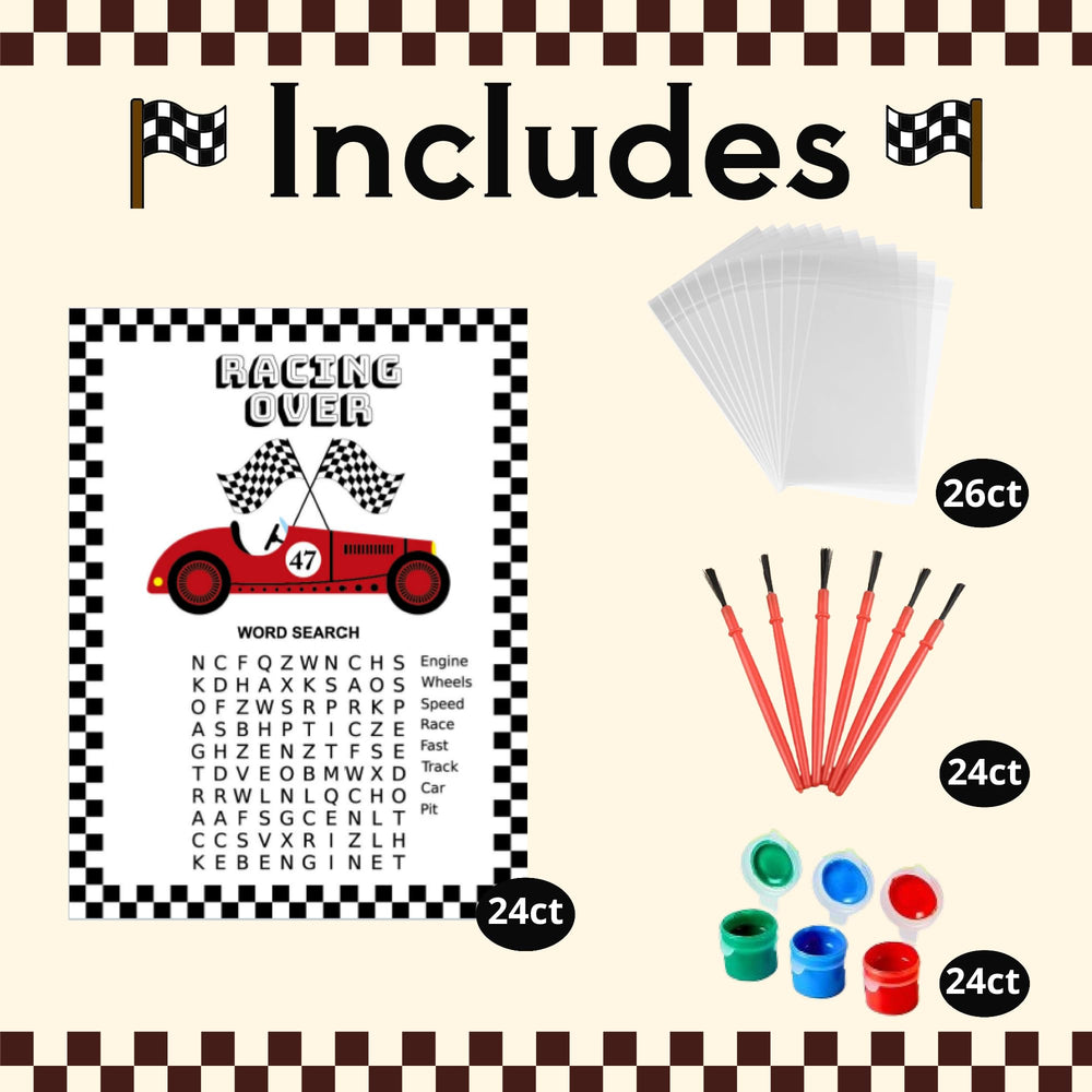 Geecozylife race car craft kit supports hand-eye coordination through activities