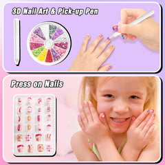 Geek Cheers 3D nail charms inspire playful decorations on fake nails.