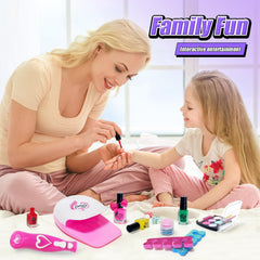 Geek Cheers accessory pack includes file, stencil, separators for tidy nail art.