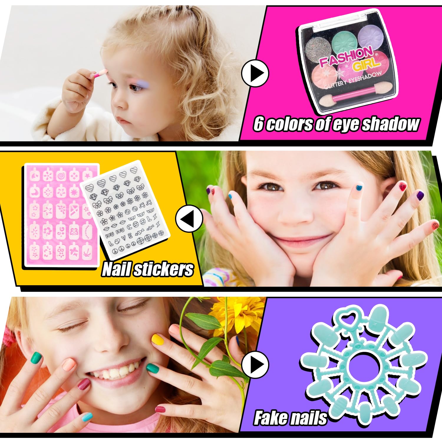 Geek Cheers stencil and sticker pack expands design options for nail art.