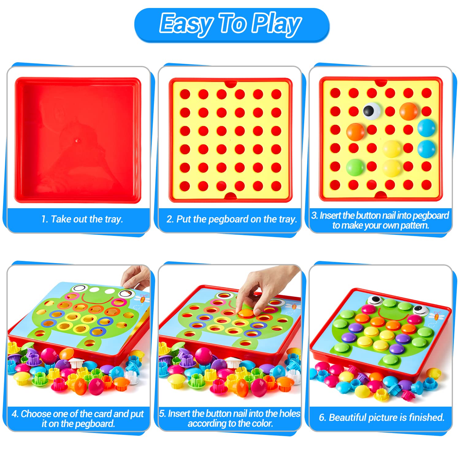 Geekper includes extra buttons for extended play and varied patterns.