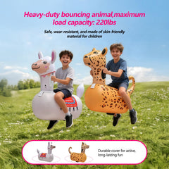 GEEQUFLOAT double-bounce design supports shared playtime