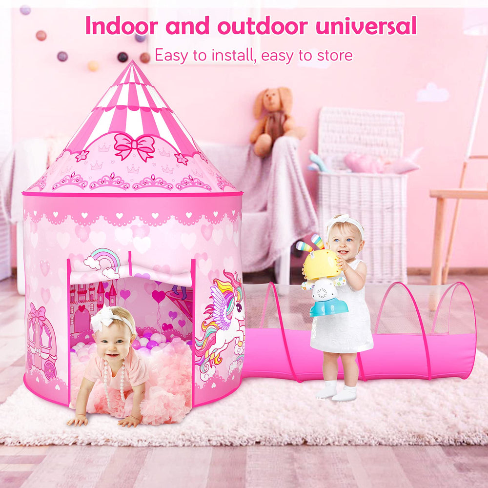 GeerWest 3-in-1 design allows seamless play with tent, tunnel, and ball pit.