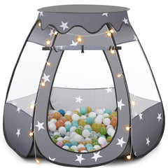 GeerWest baby ball pit with star lights for dreamy indoor play.
