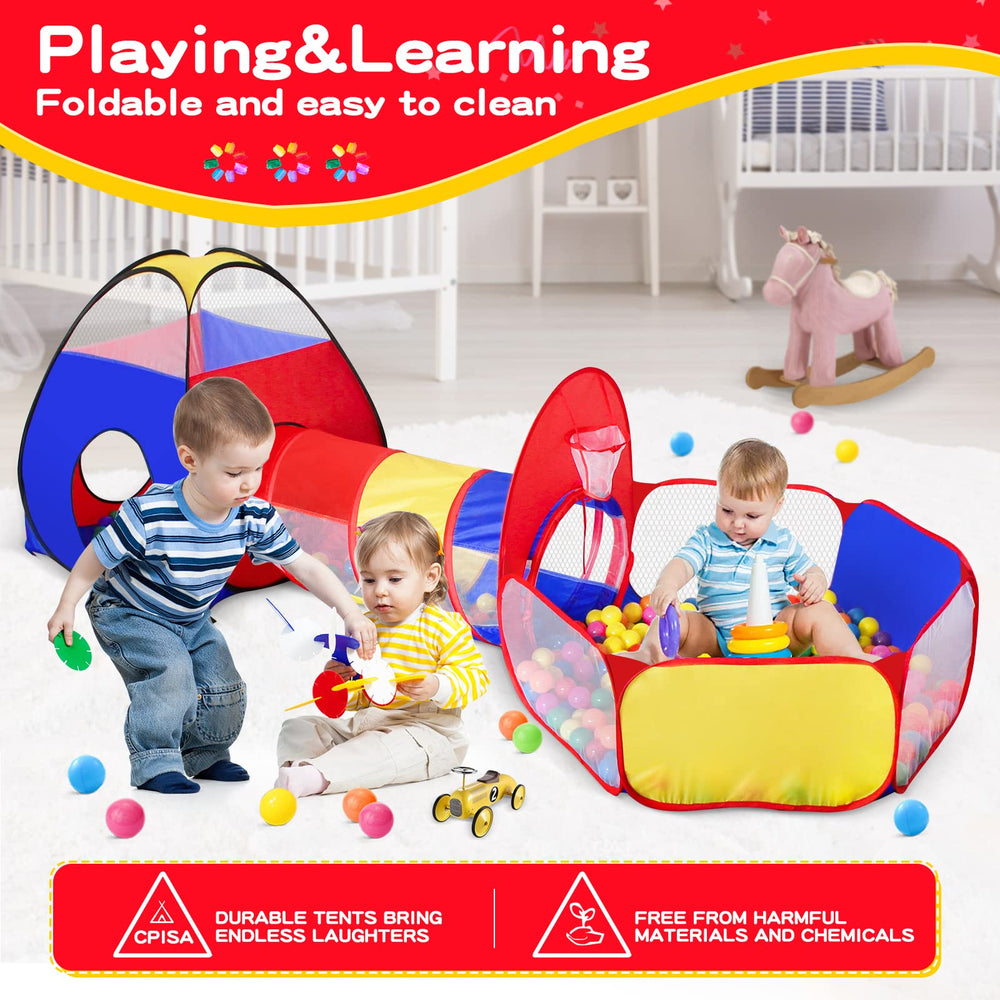 GeerWest ball pit basket hoop encourages active play and imaginative games.