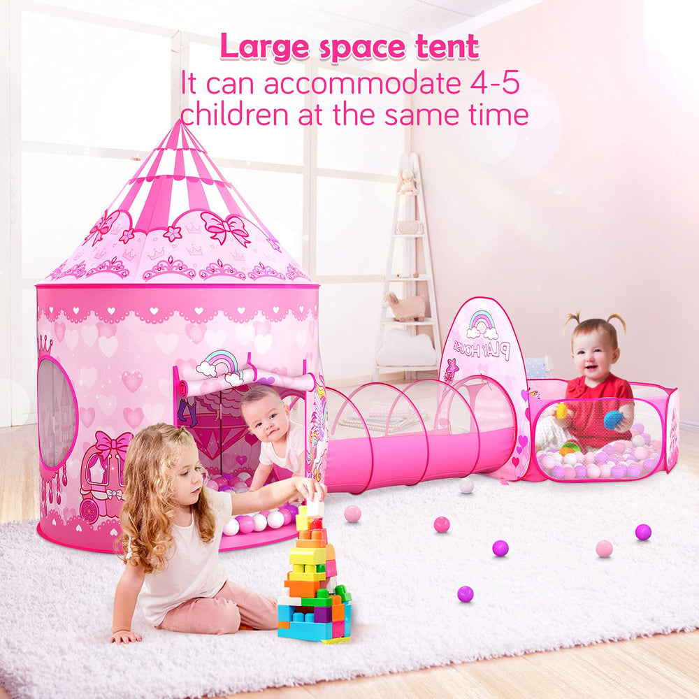 GeerWest pop-up playhouse offers easy setup for indoor or outdoor fun.