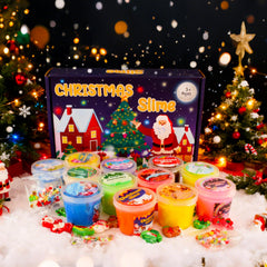 GEILEADER gingerbread-man charm slime boosts imaginative play and holiday-themed crafts