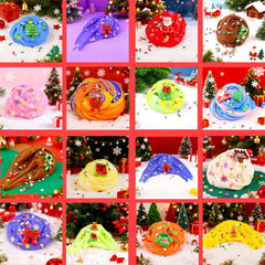 GEILEADER snowman charm slime enhances seasonal scenes during classroom activities