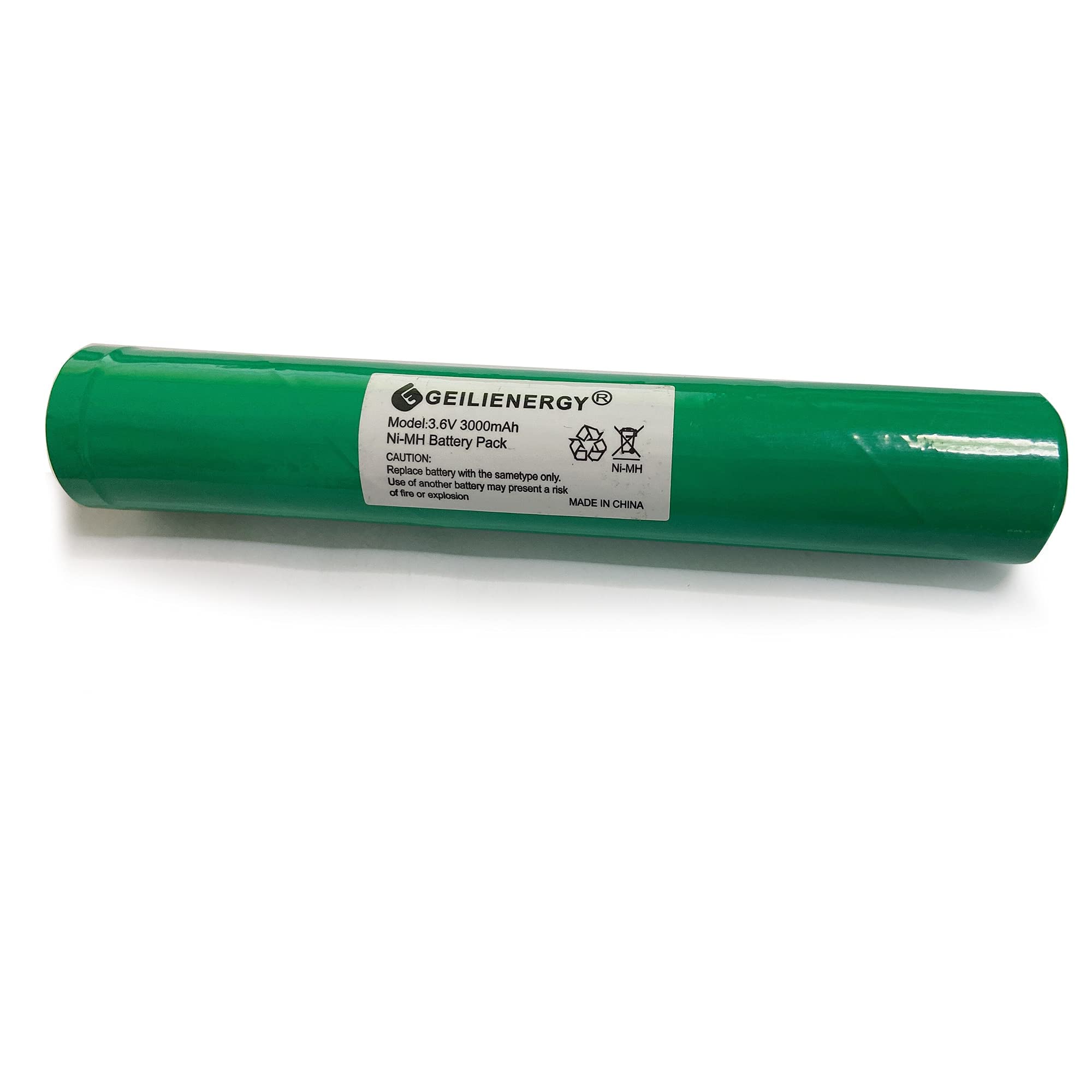 GEILIENERGY label with 3.6V and 3000mAh specifications.