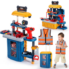 GEIYATOI kids tool bench with tools for imaginative play and fine motor skills development