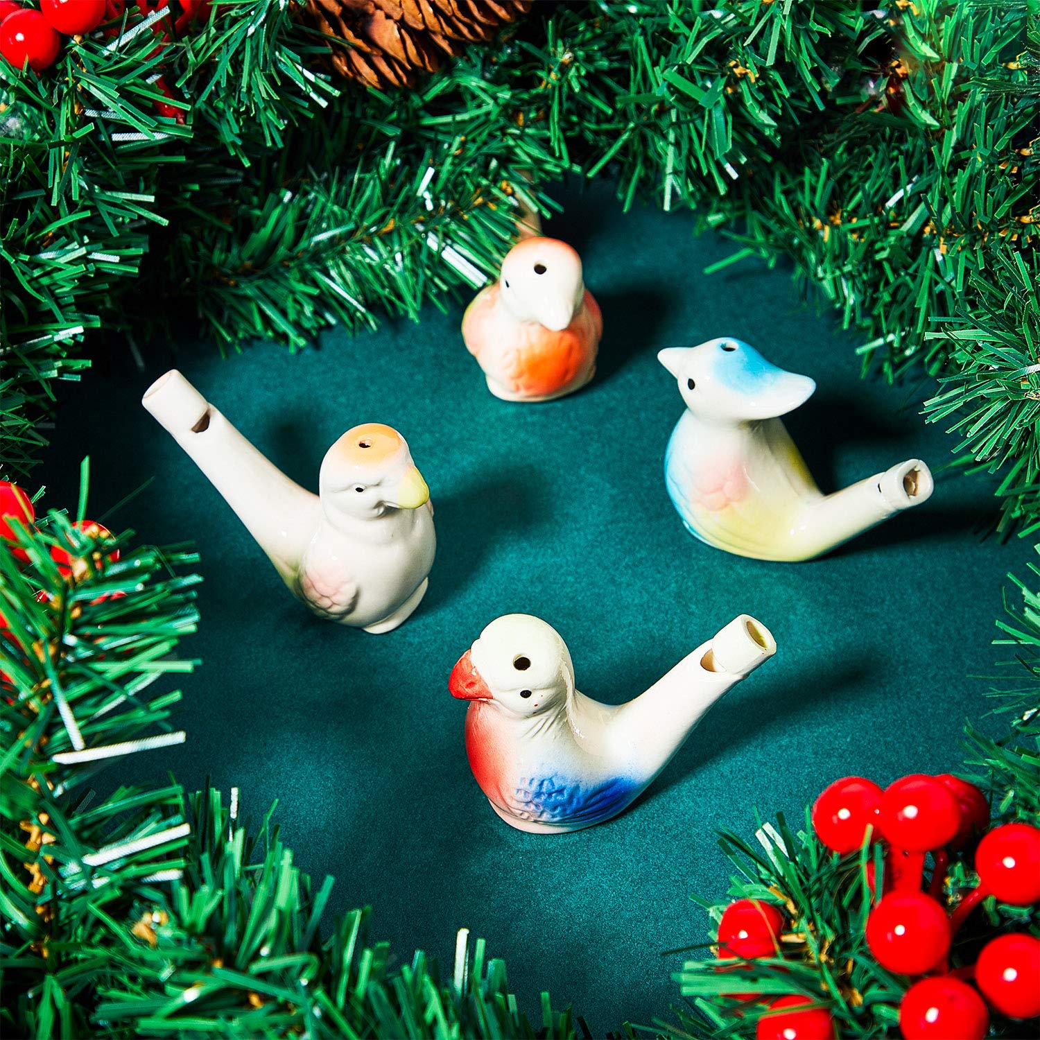 Gejoy Bath play bird whistles, a fun water sound accessory for gatherings.