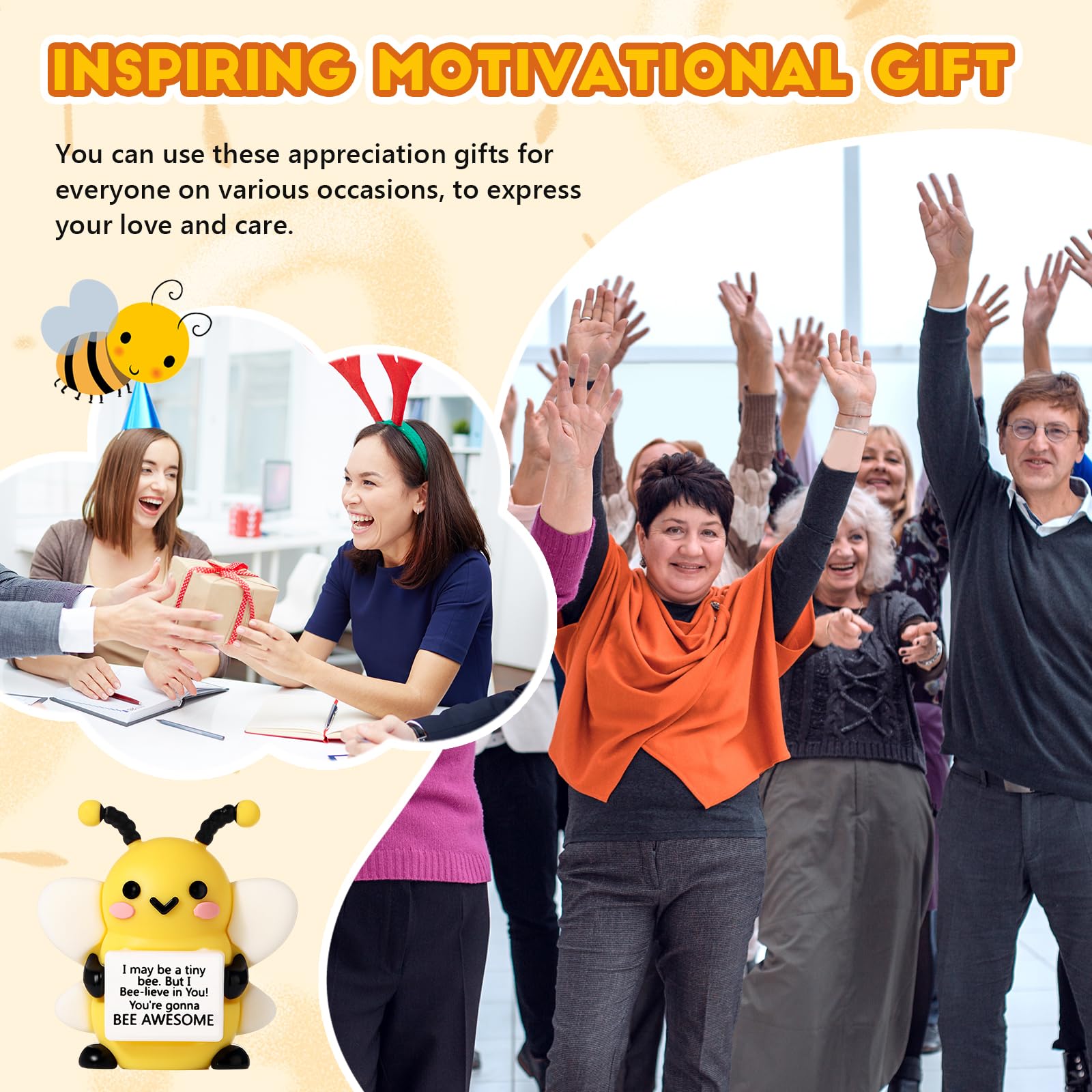 Gejoy bee craft activity supplies for DIY projects.