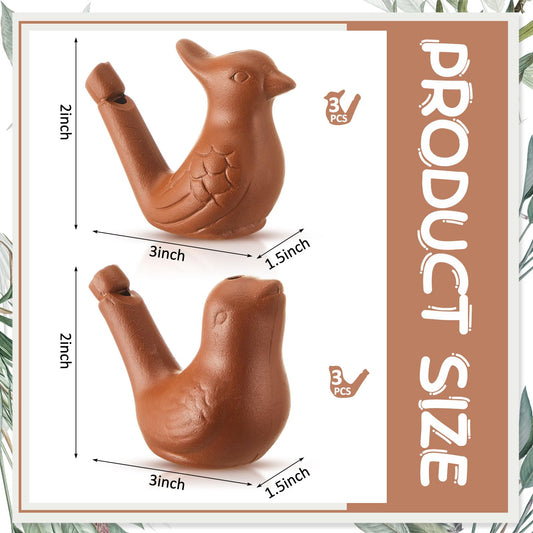 Gejoy bird water whistle purple pottery shape B delivers crisp chirps for party fun.