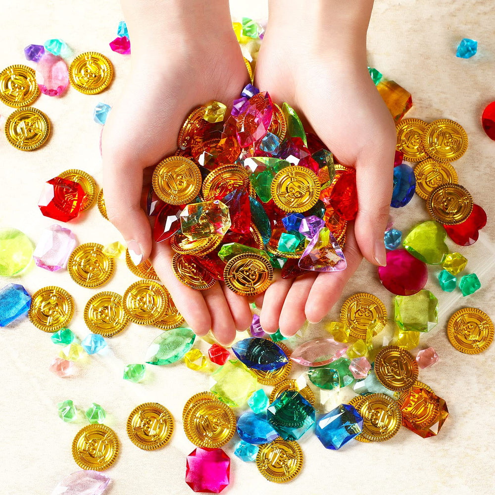 Gejoy bright gems shine under light for stage props and rewards.