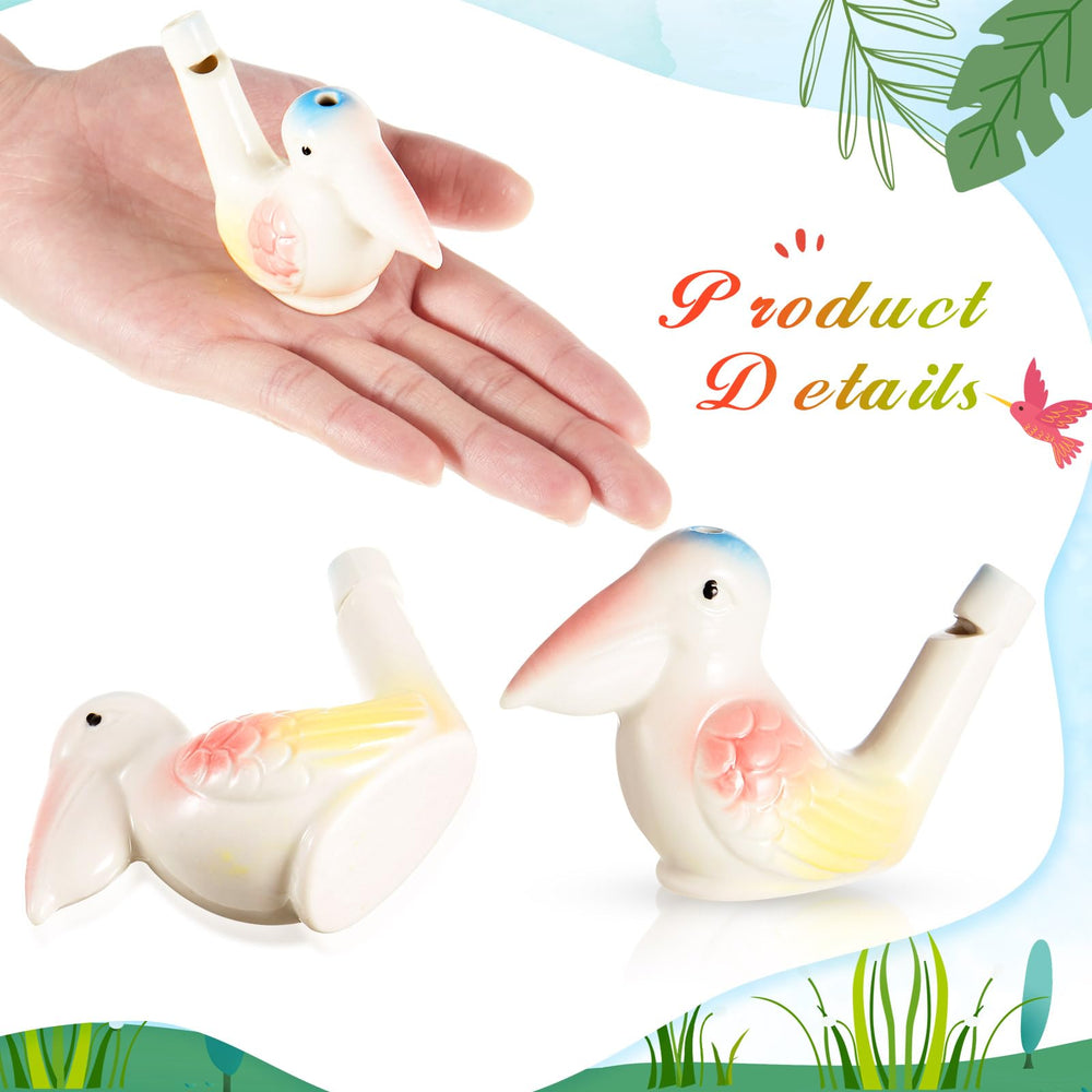 Gejoy colorful bird whistles set adds bright accents for gatherings and decor