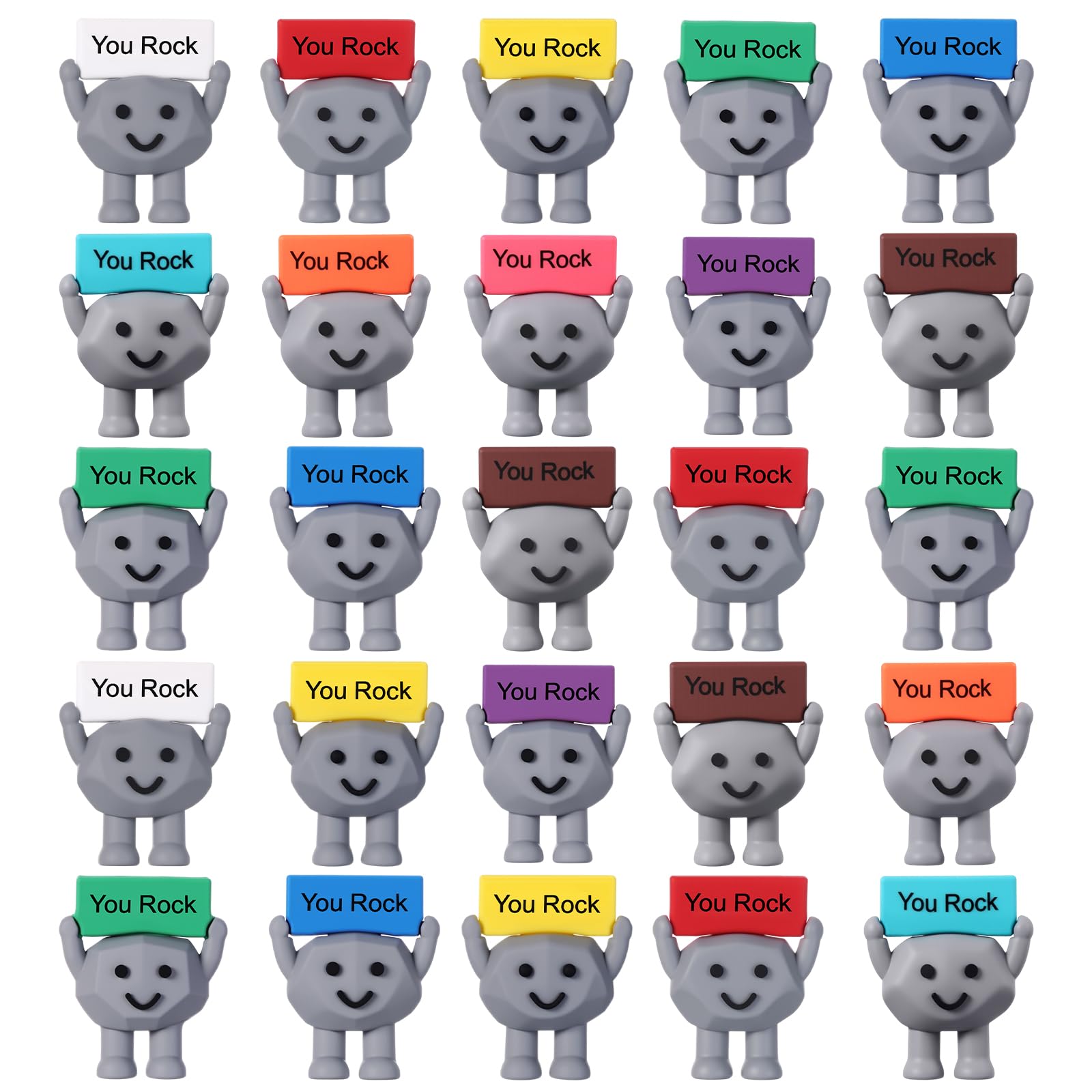 Gejoy You Rock mini stone on desk offers quick encouragement and decor.