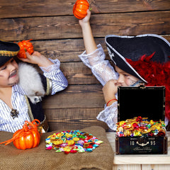 Gejoy pirate-themed party decorations elevate games, prizes, and ambiance.