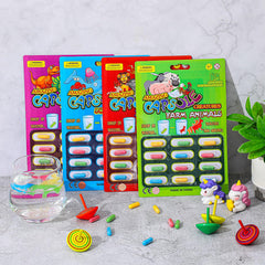 Gejoy farm animals foam figures provide hands-on learning during home activities.