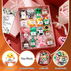 Gejoy You Rock character set brightens classroom desks and shelves.