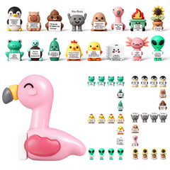 Gejoy You Rock mini figures for desk decor boost motivation at work
