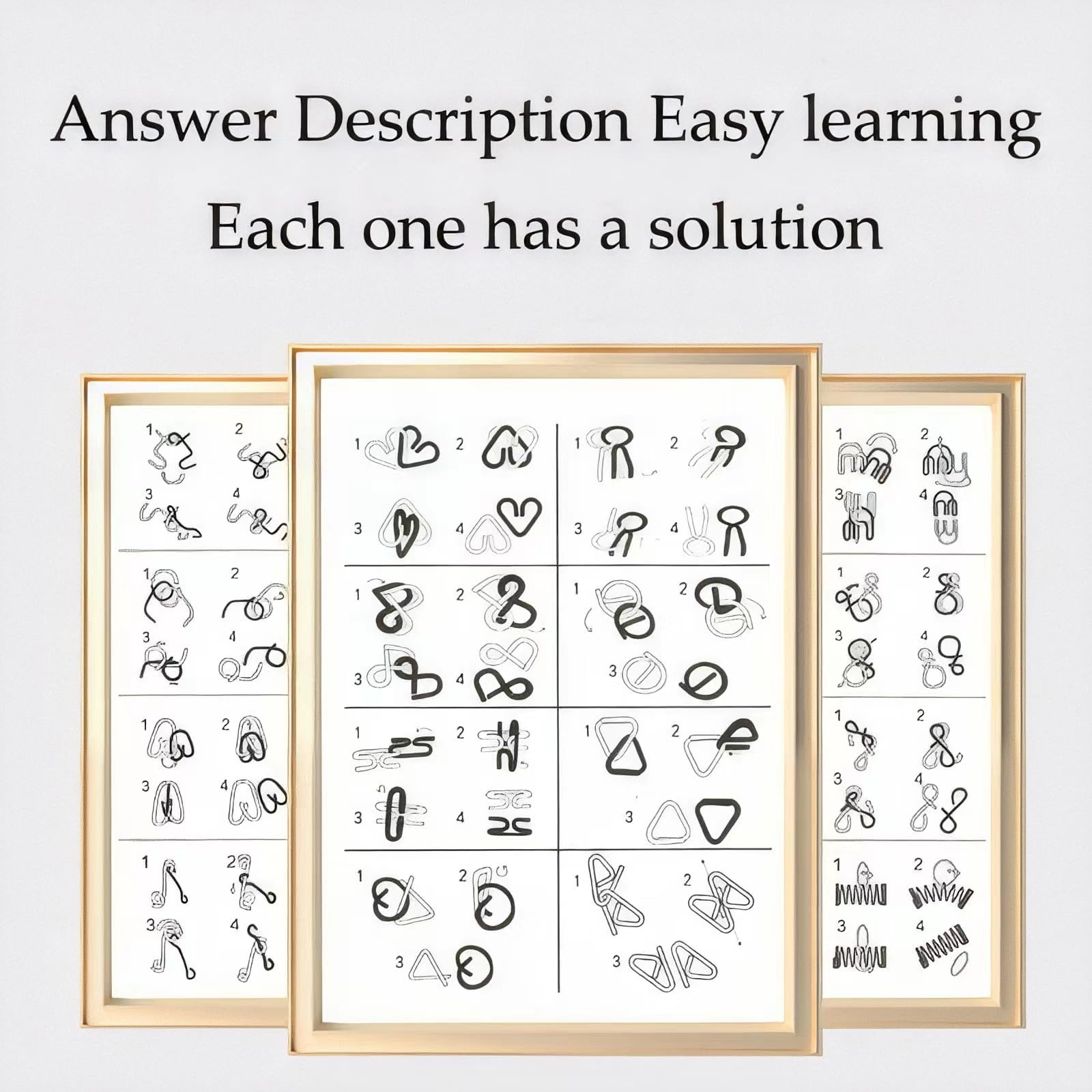GEKELI varied difficulty puzzle models keep minds engaged.