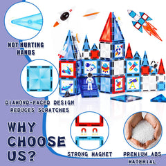 GEKETY STEM construction playboards encourage problem-solving through magnetic building.