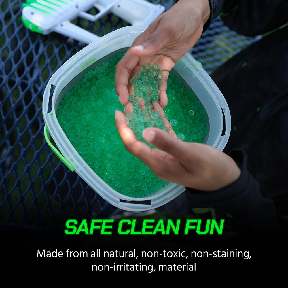 Gel Blaster Gellets hydrated stored in airtight container for up to two weeks.