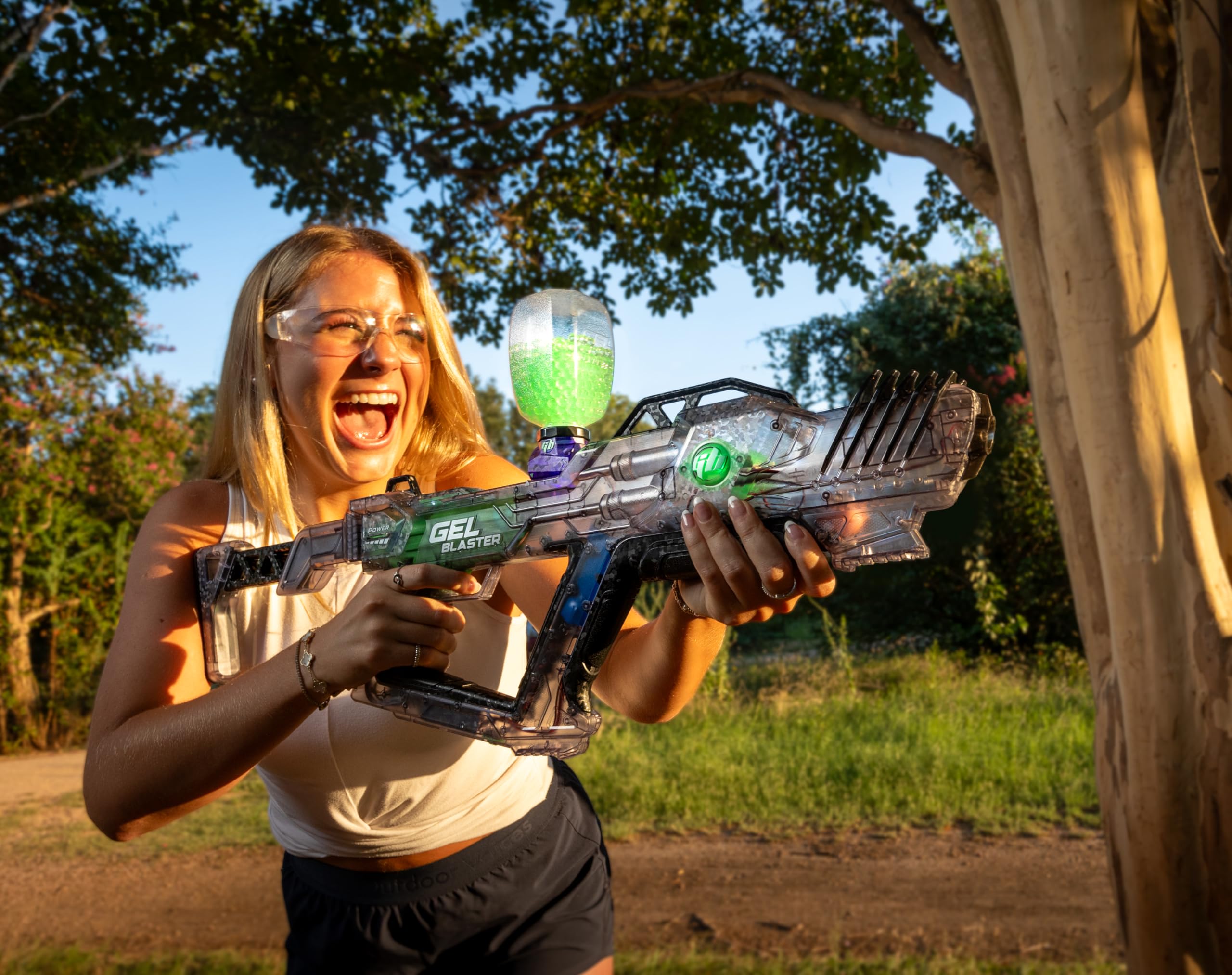 Gel Blaster Surge XL 2 gellets burst cleanly with no mess after impact.