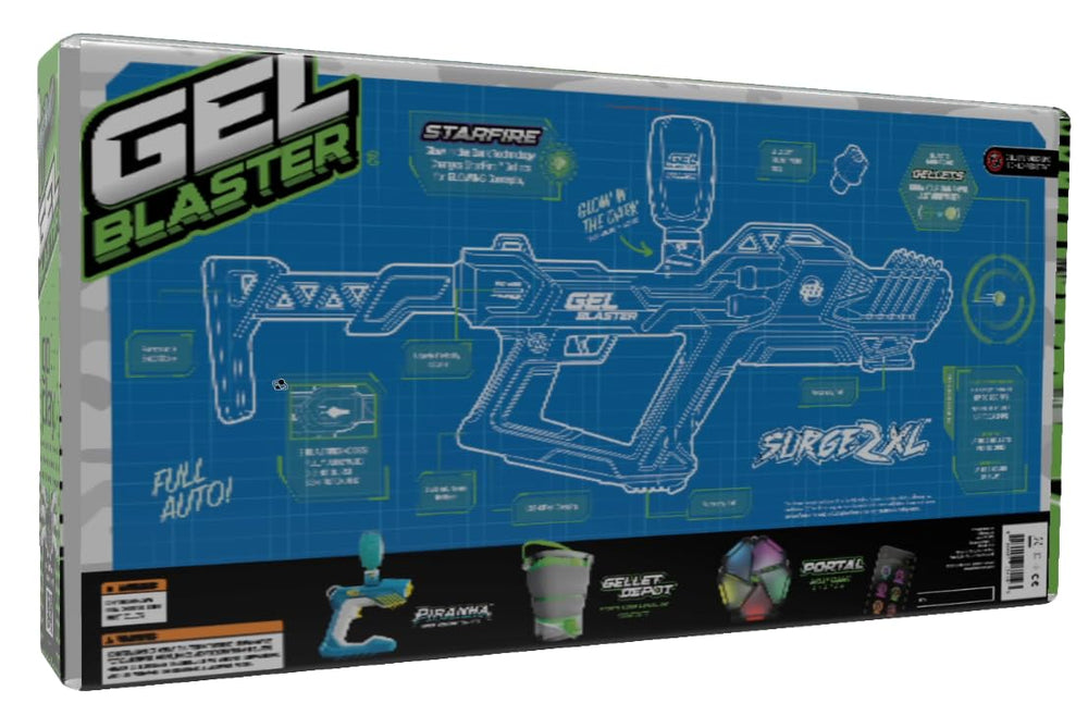Gel Blaster Surge XL 2 water bead ammo for safe, enjoyable play.