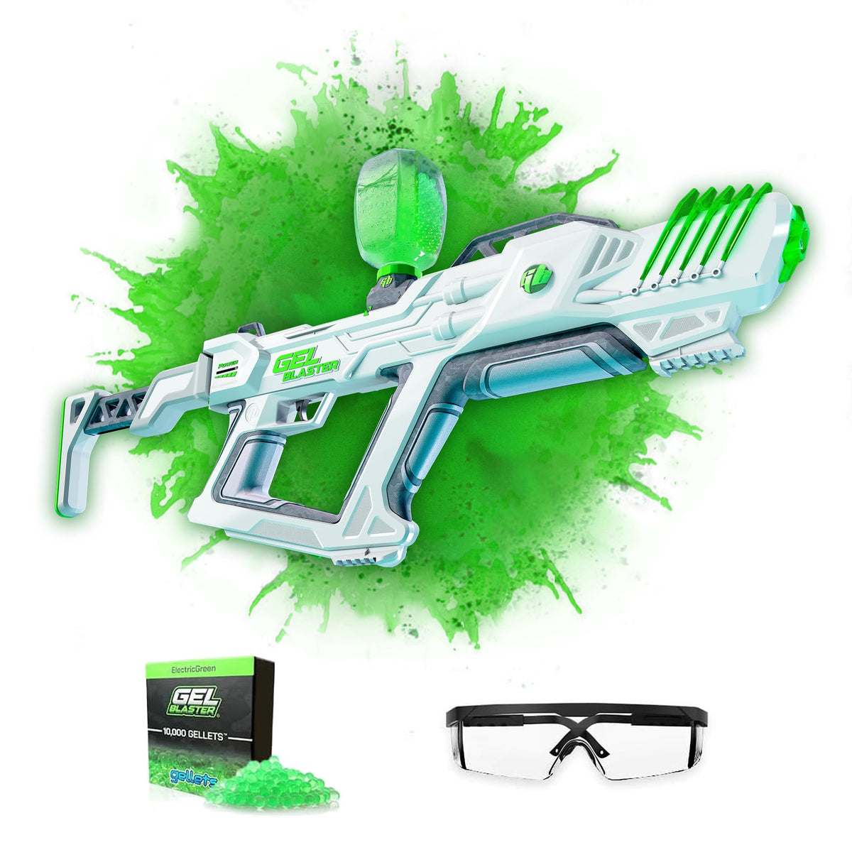 Gel Blaster Surge XL battlefield setup ready for action.