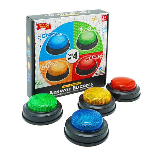 Gelabur Buzzers blue lights for quick quiz responses in classrooms
