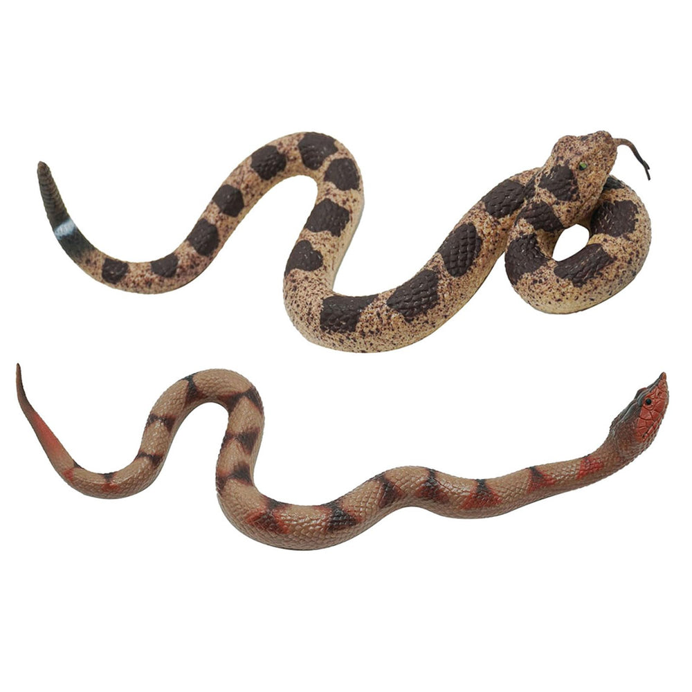 Gelabur fake snakes with a realistic appearance for convincing pranks.