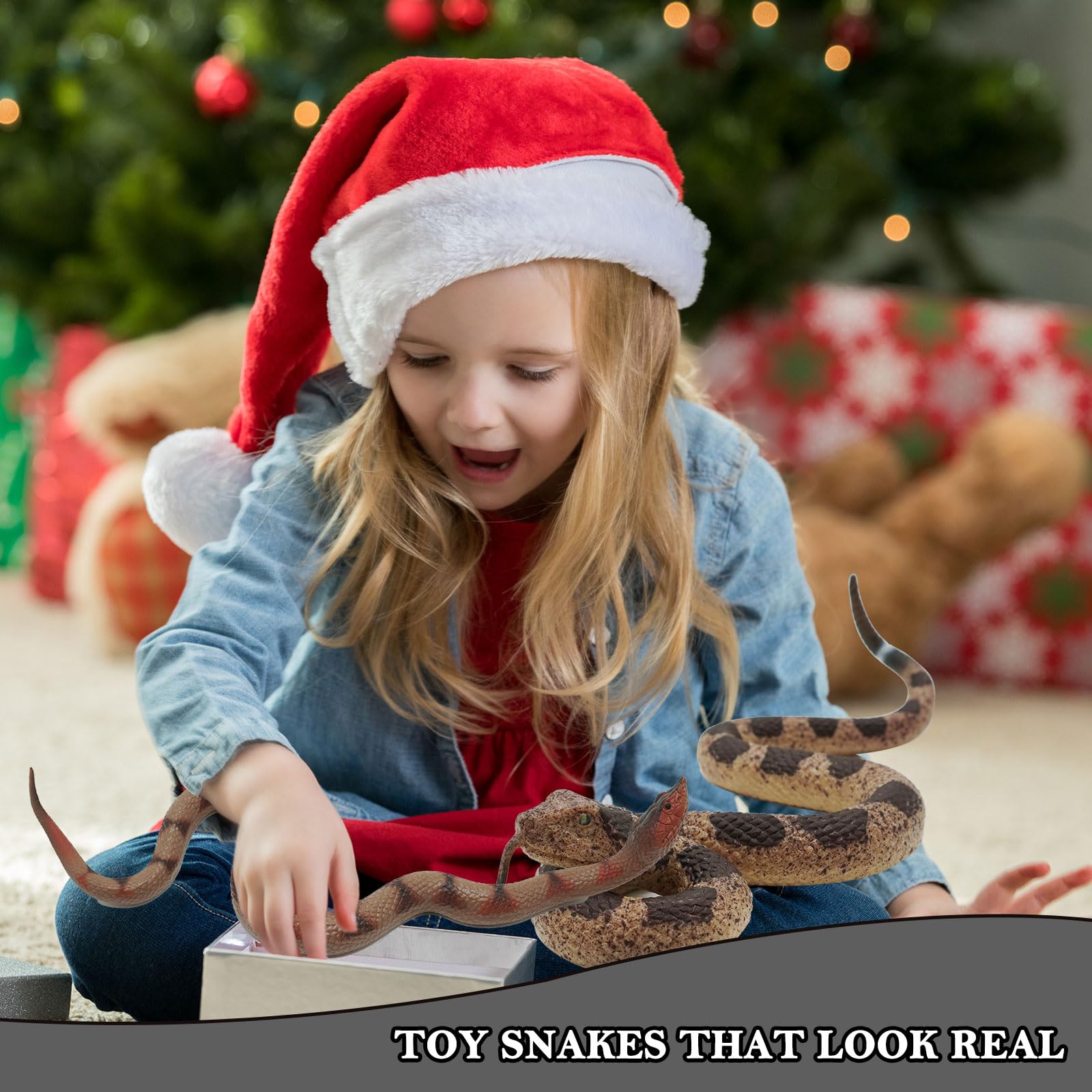 Gelabur safe non-toxic snakes suitable for all ages and settings.