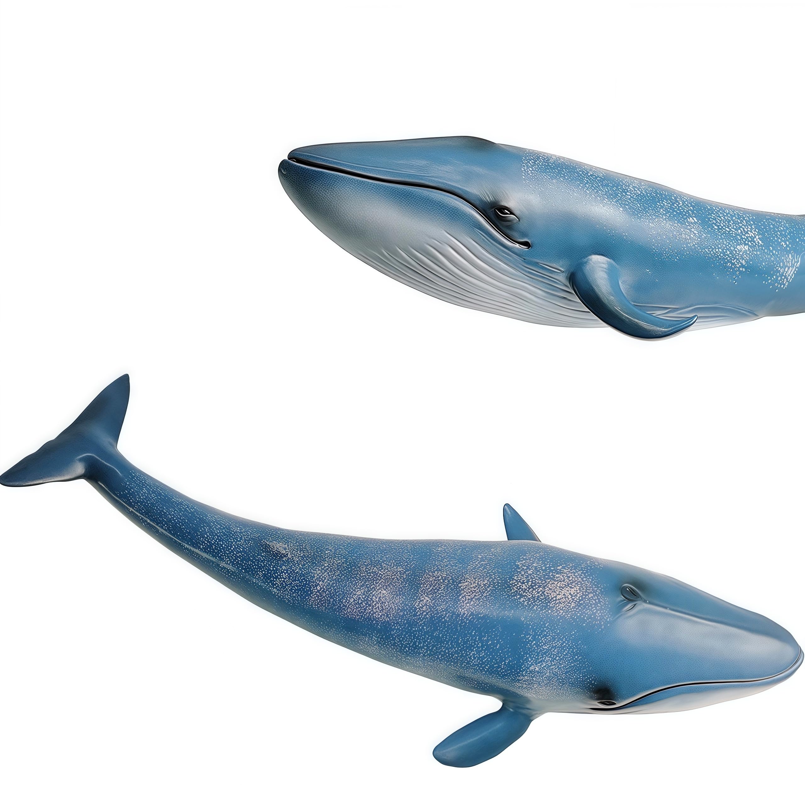 Gemini&Genius blue whale action figure for imaginative play and learning