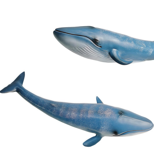 Gemini&Genius blue whale action figure for imaginative play and learning