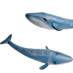Gemini&Genius blue whale action figure for imaginative play and learning