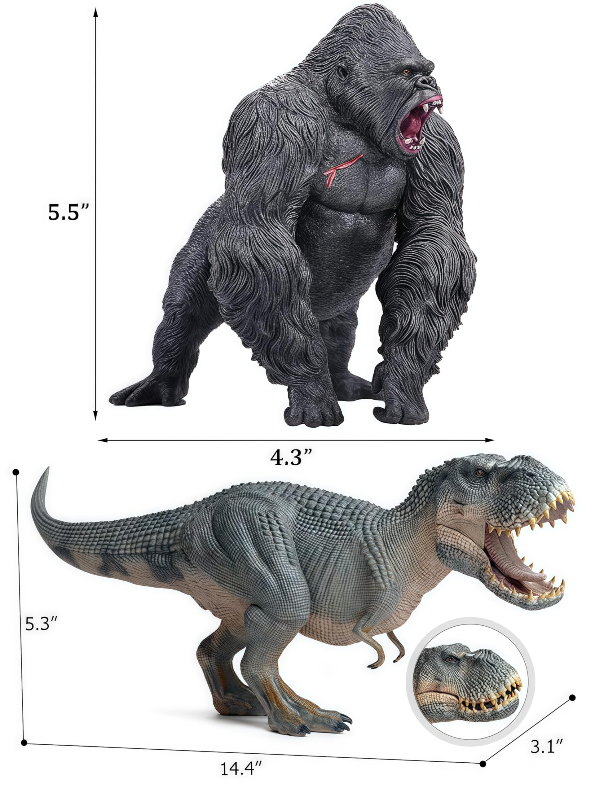 Gemini&Genius Dino for role-play, storytelling, and imaginative playtime.