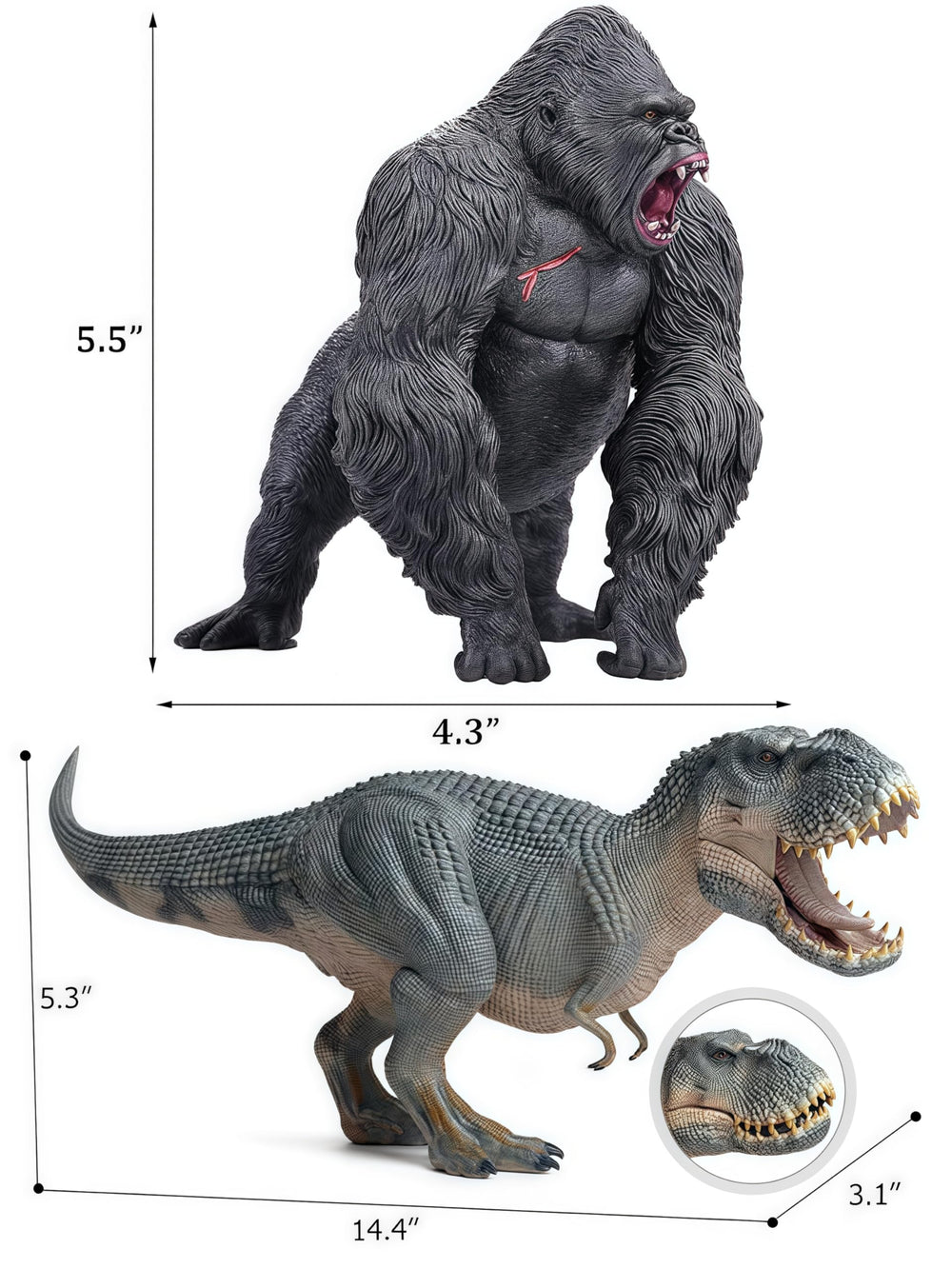 Gemini&Genius Dino for role-play, storytelling, and imaginative playtime.
