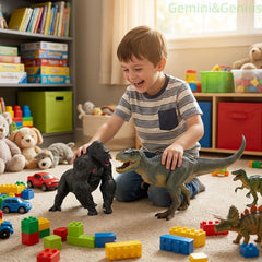 Gemini&Genius dinosaur made from safe, non-toxic materials for peace of mind.