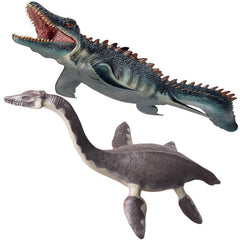 GeminiGenius Plesiosaurus with sculpted textures for realistic viewing and education