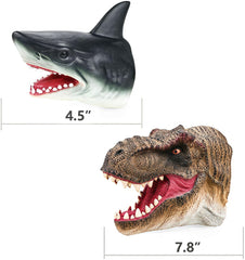 Gemini&Genius shark puppet mouth in action for role-play