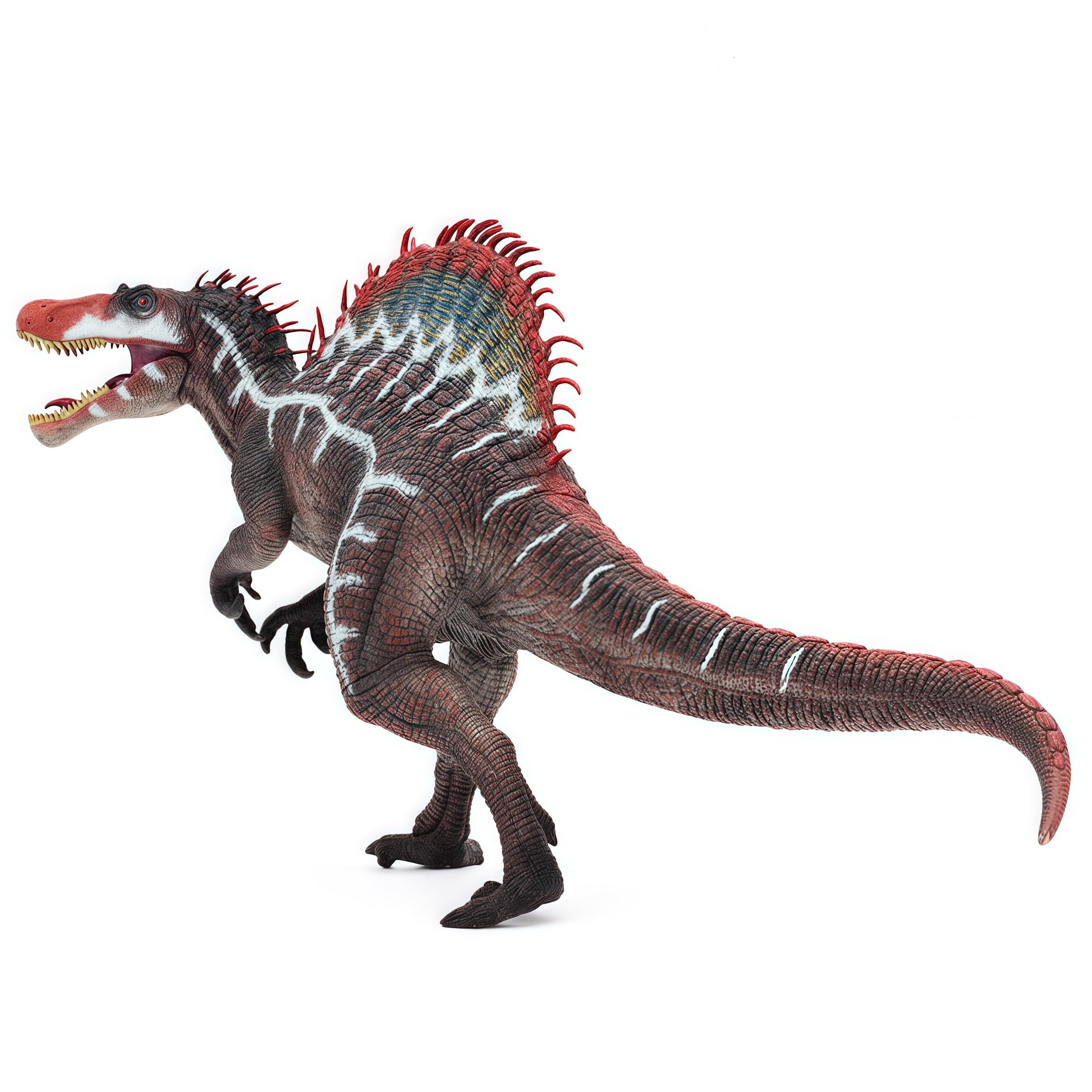 Gemini&Genius Spinosaurus durable plastic construction withstands regular play.