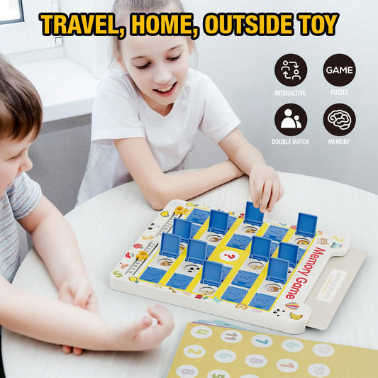 GEMKARRY memory game fruits cards for on-the-go focus
