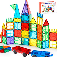 Gemmicc magnetic tiles collection inviting open-ended building and collaborative play.