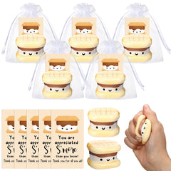 Gemscream inspirational smore stress ball set held for quick focus and calm.