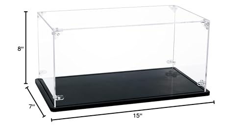 Gemutlich clear showcase for collectibles on display