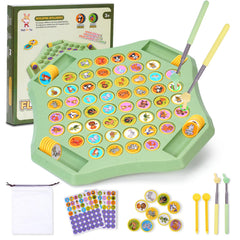 Gencokok Animal Flip Chess Board for family memory play and learning.