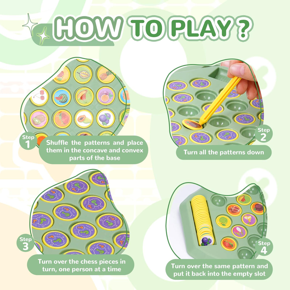 Gencokok animal pattern stickers let kids customize pieces during memory play
