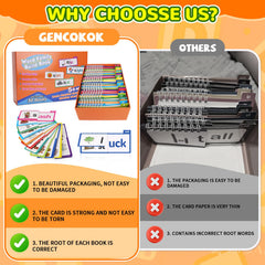 Gencokok word-family flash cards build vocabulary through play